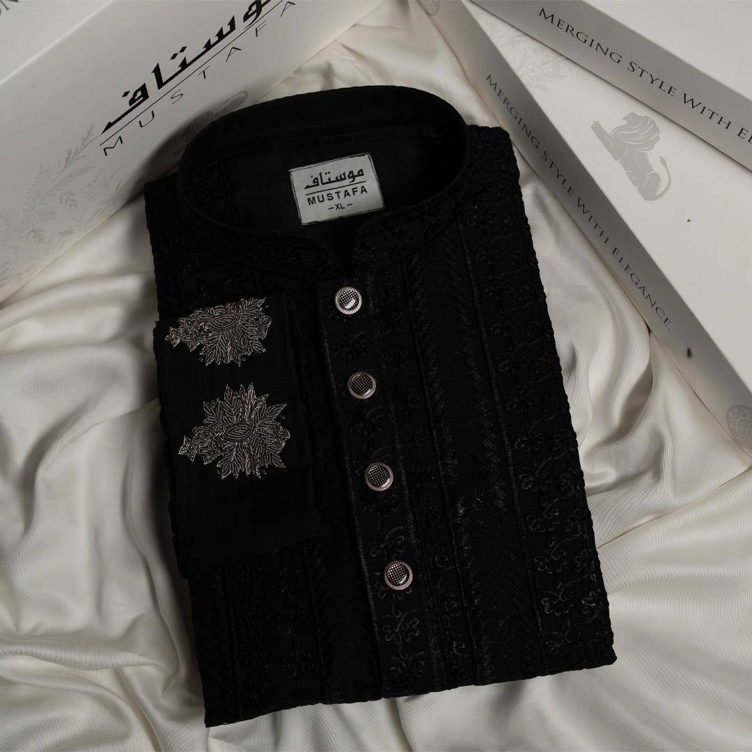 AZMAN– “BLACK X EMBROIDERY X ZARDOSI ” - Image 2