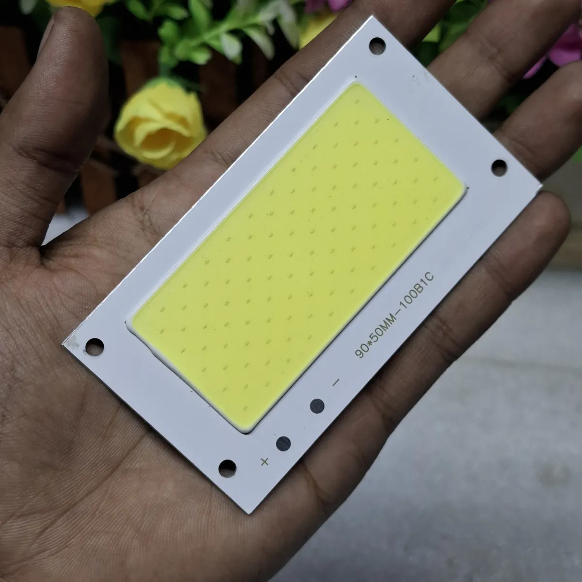 3.7V COB LED Light 90*50MM-100B1C