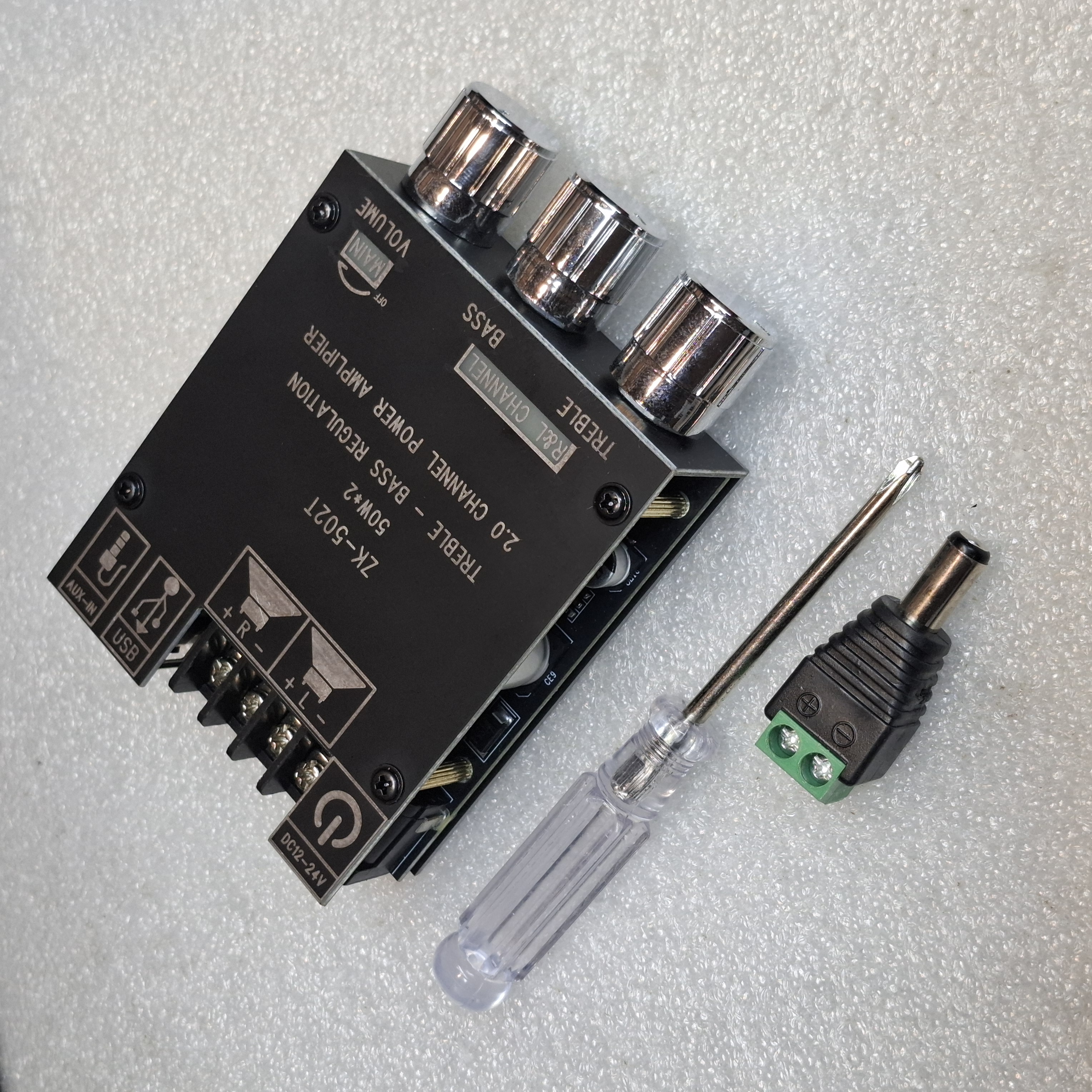 ZK-502MT + Power Supply 12V 5A | Real Electronics
