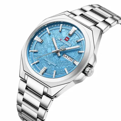 Naviforce 9273 Men's Watch (Sky Blue)_img_1