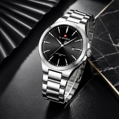 Naviforce 9214 CH (Silver Black)_img_1