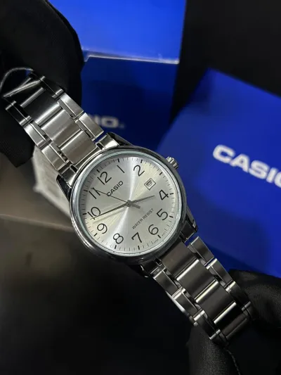 Casio Standard Date Chain Watch MTP-V002D-7BUDF_img_1