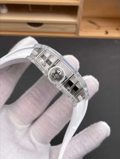 RM 38-02 Tourbillon Bubba Watson — White luxury design, advanced tourbillon movement, and Swiss 1:1 grade(pre-order)_img_4
