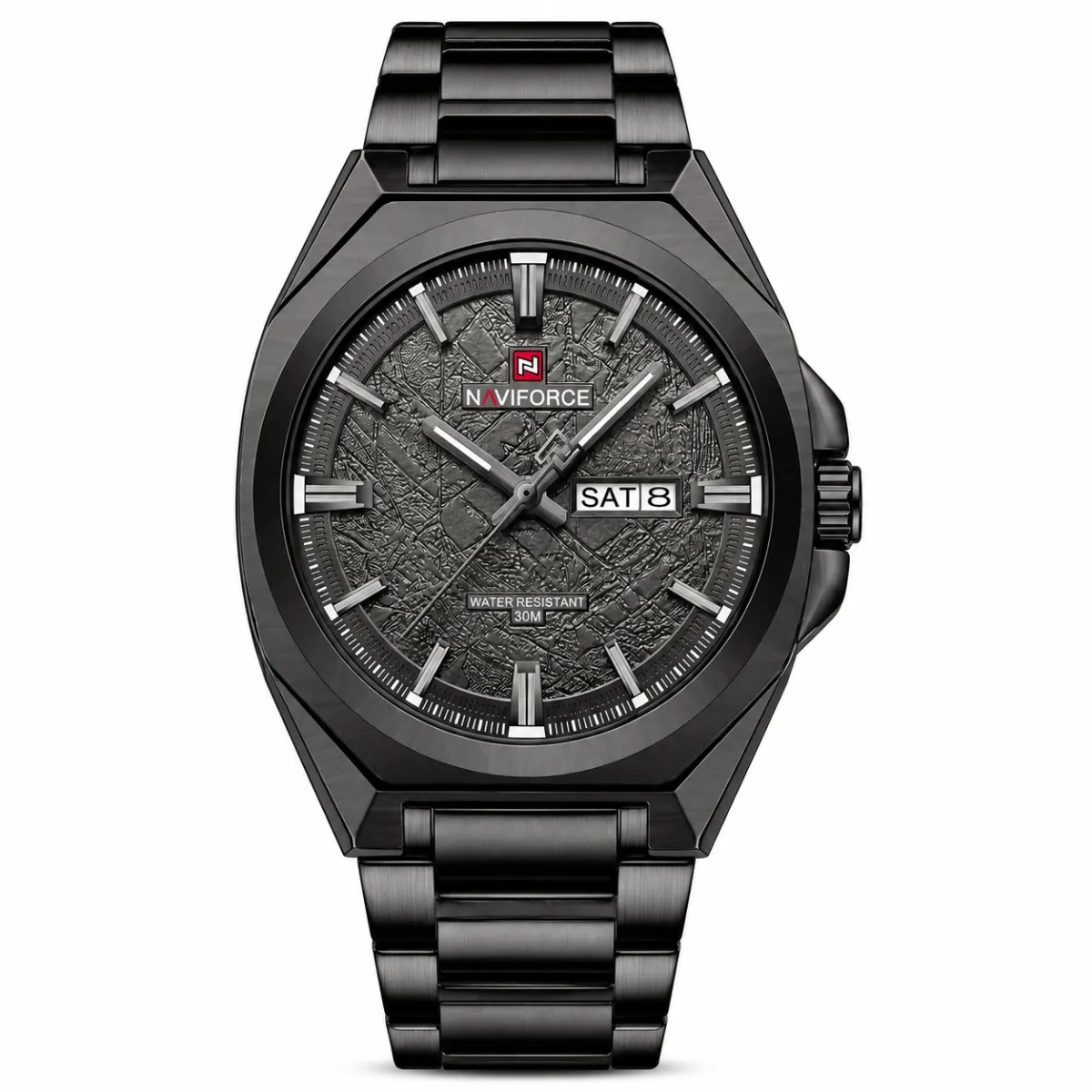 Naviforce 9273 Men's Watch (Black Gray)