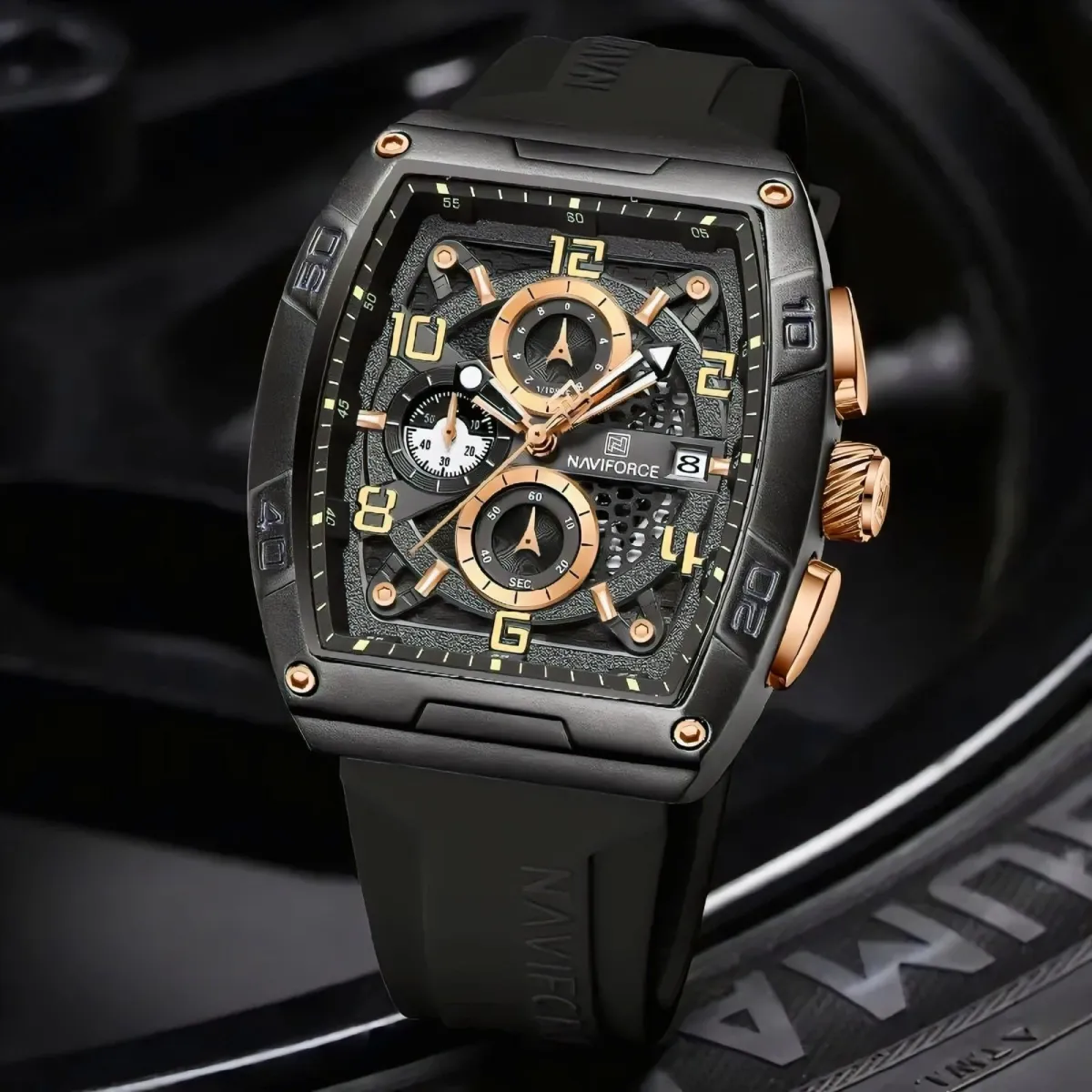 Naviforce 8052T (Black Rose)