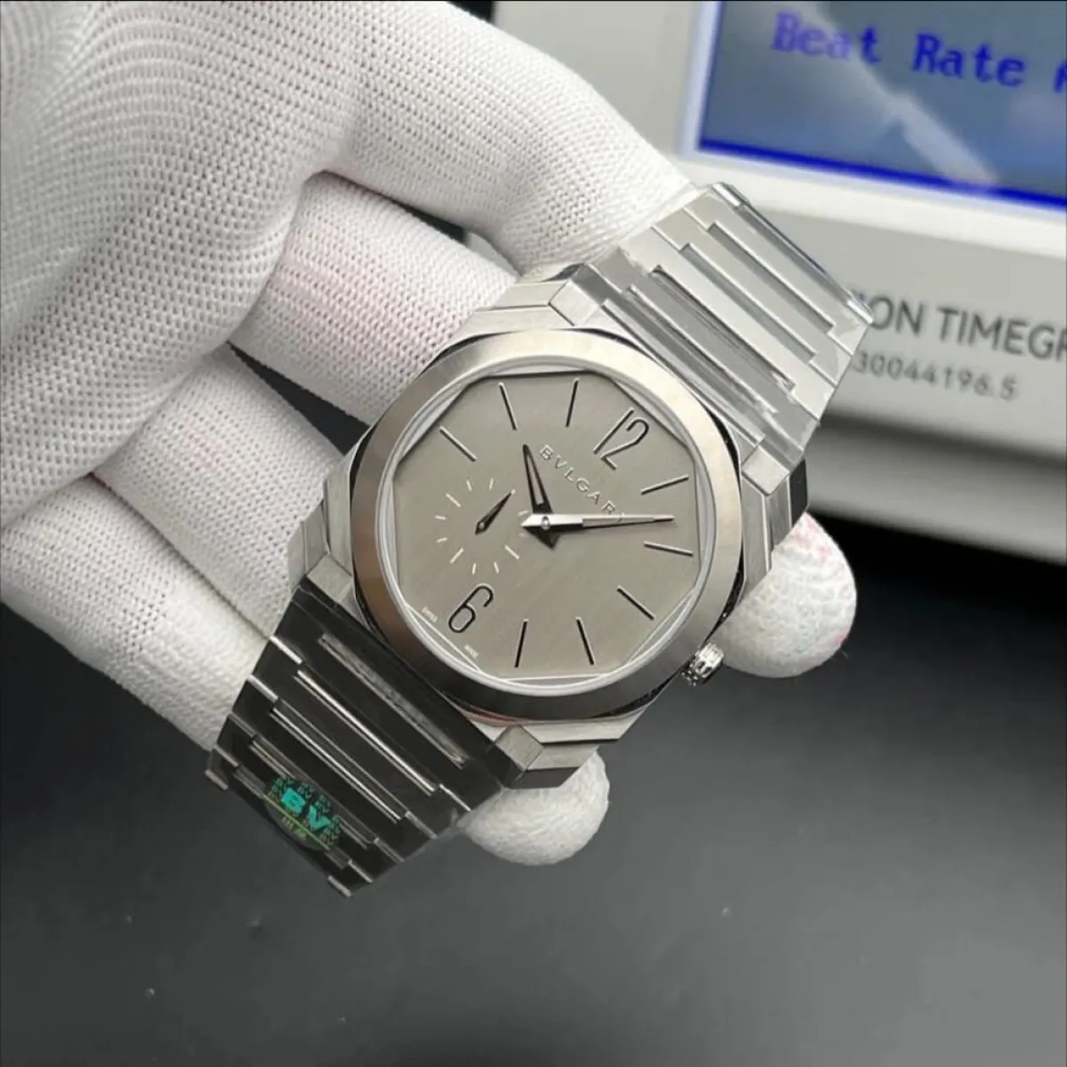 Bvlgari Octo Finissimo Automatic Ref. 102713 — A masterpiece of ultra-thin engineering featuring an iconic octagonal titanium case, refined minimalist design, and exceptional Swiss 1:1 Grade craftsmanship(pre-order)