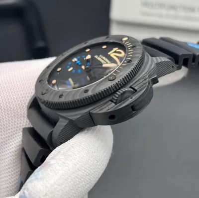 Panerai PAM00616 Carbotech — 47mm lightweight Carbotech case, black rubber strap, and Swiss 1:1 Grade finishing for a bold luxury diving experience(pre-order)_img_3