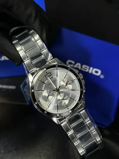 Casio Enticer Multifunction Silver Chain Watch MTP-1374D-7AVDF_img_5