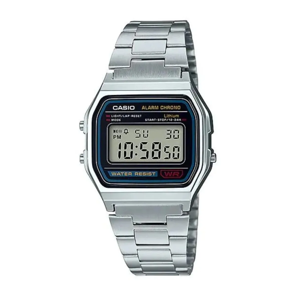 Casio Retro Watch A158WA-1DF Classic Digital Men’s