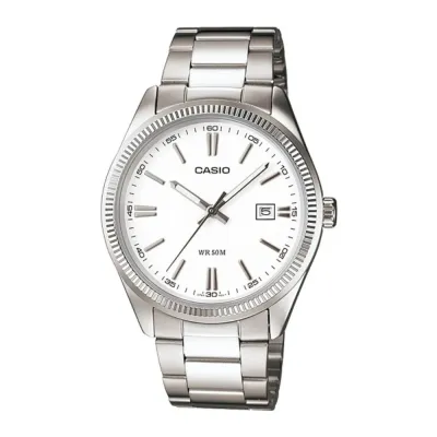 Casio Enticer Date Silver Chain Watch MTP-1302D-7A1VDF_img_0