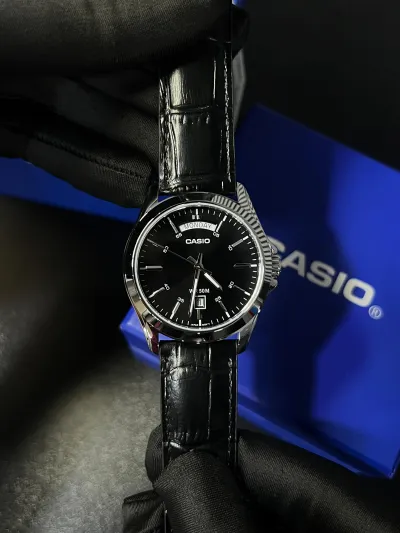Casio Enticer Day Date Leather Belt Watch MTP-1370L-1AVDF_img_1