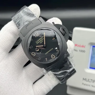 Panerai PAM0438 Tuttonero — Full black elegance, 3 Days GMT automatic movement, and Swiss 1:1 Grade finishing crafted(pre-order)_img_2