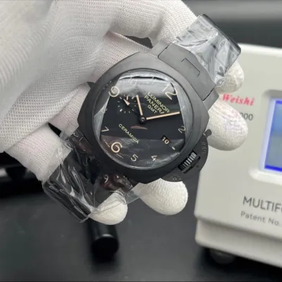Panerai PAM0438 Tuttonero — Full black elegance, 3 Days GMT automatic movement, and Swiss 1:1 Grade finishing crafted(pre-order)_img_5