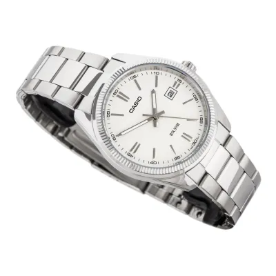 Casio Enticer Date Silver Chain Watch MTP-1302D-7A1VDF_img_1