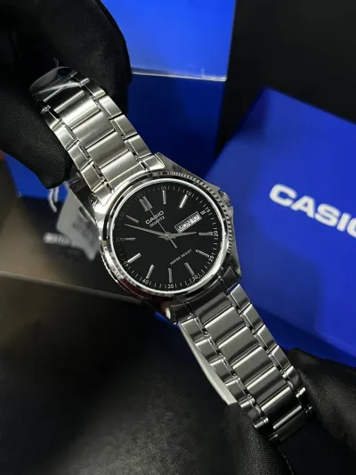 Casio Standard Day Date Chain Watch MTP-1239D-1ADF_img_3