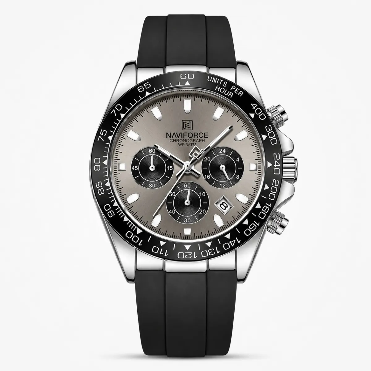 Naviforce 8054 (Black Gray)