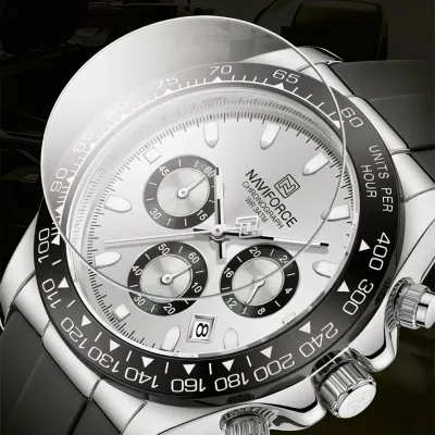 Naviforce 8054 (Black White)_img_1