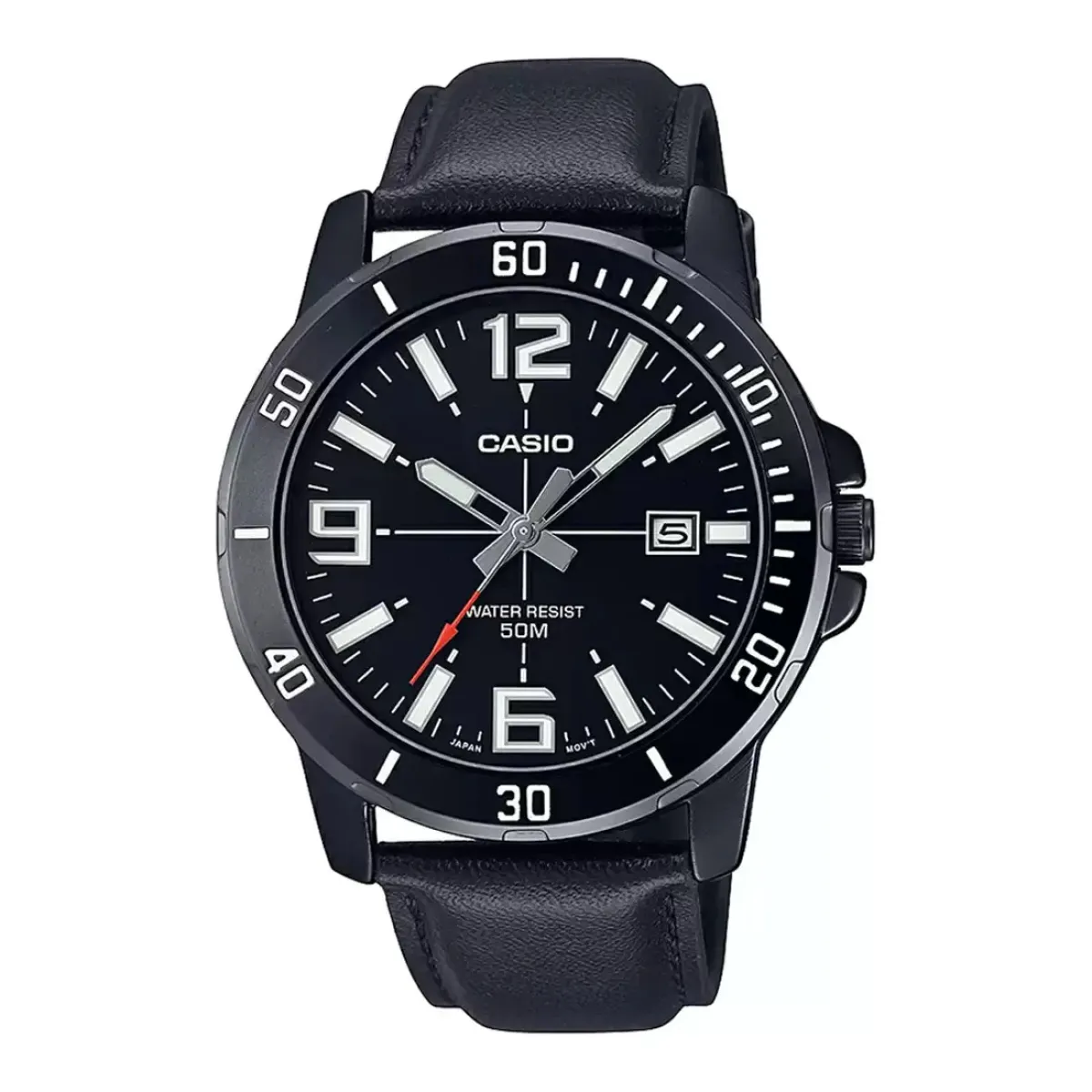 Casio Enticer Date Belt Watch MTP-VD01BL-1BVUDF