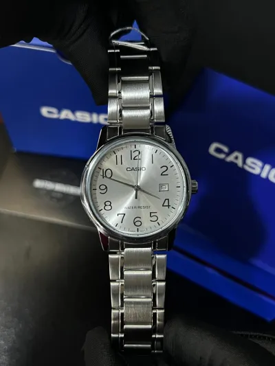 Casio Standard Date Chain Watch MTP-V002D-7BUDF_img_2