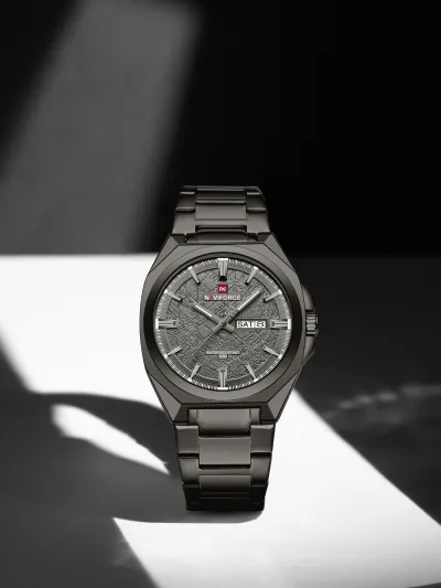 Naviforce 9273 Men's Watch (Black Gray)_img_2