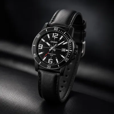 Casio Enticer Date Belt Watch MTP-VD01BL-1BVUDF_img_1