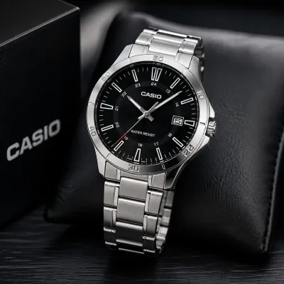 Casio Standard Date Chain Watch MTP-V004D-1CUDF_img_1
