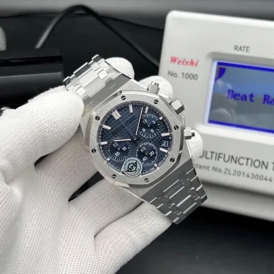 Audemars Piguet Royal OakChronograph 41 Mm In Stainless Steel, Likely A Ref.2624OST Swiss 1:1_img_5