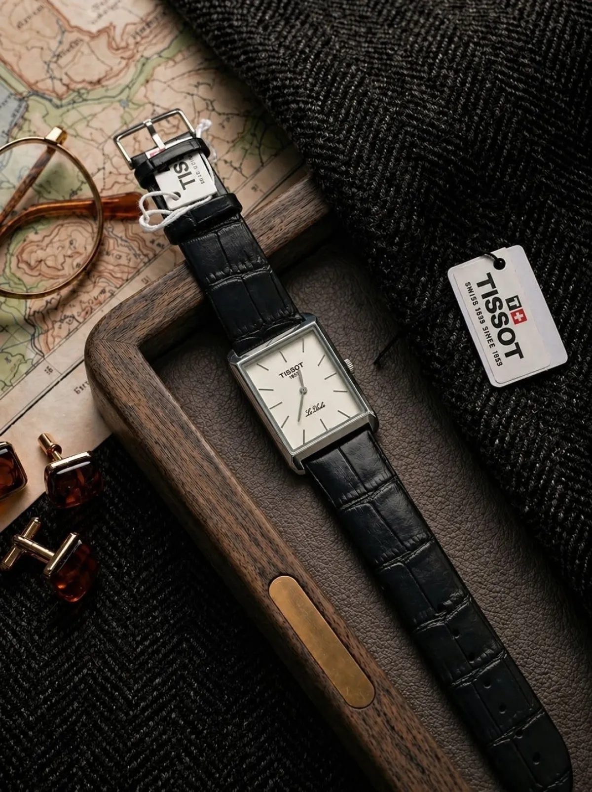 Tissot Le Locle square(white)