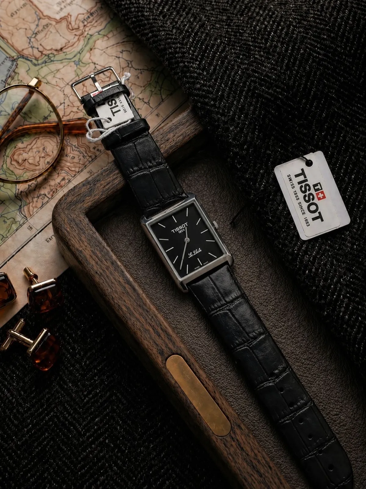 Tissot Le Locle square(black)