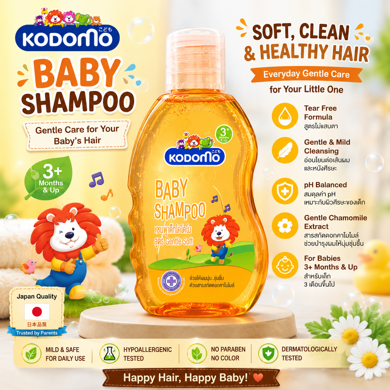 Kodomo Baby Care Collection – Gentle & Safe Care for Your Little One