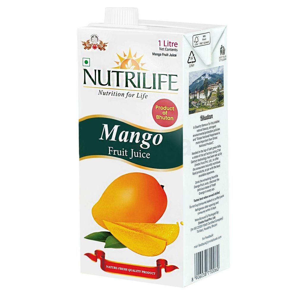 Nutrilife 100% Natural Fruit Juice (1 Litre) – Guava | Mango | Orange | Apple | Pomegranate | Cranberry_img_4