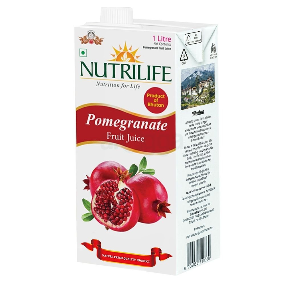 Nutrilife 100% Natural Fruit Juice (1 Litre) – Guava | Mango | Orange | Apple | Pomegranate | Cranberry_img_6