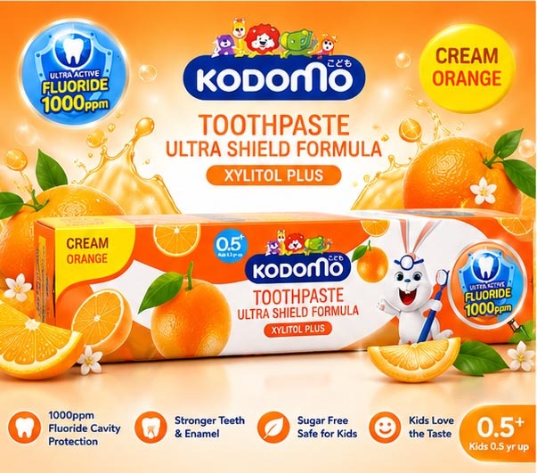 Kodomo Kids Toothpaste – Fun Flavors, Stronger Smiles!_img_1