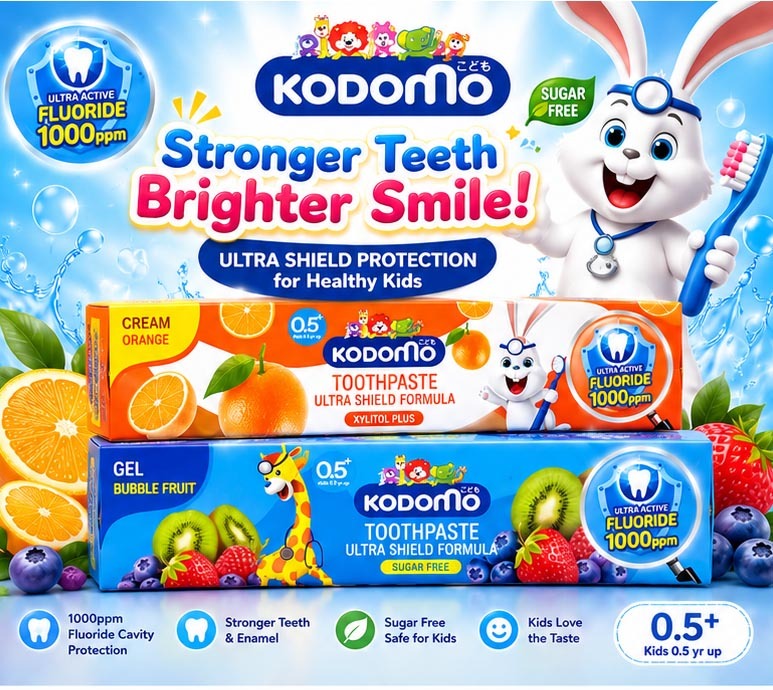 Kodomo Kids Toothpaste – Fun Flavors, Stronger Smiles!_img_0