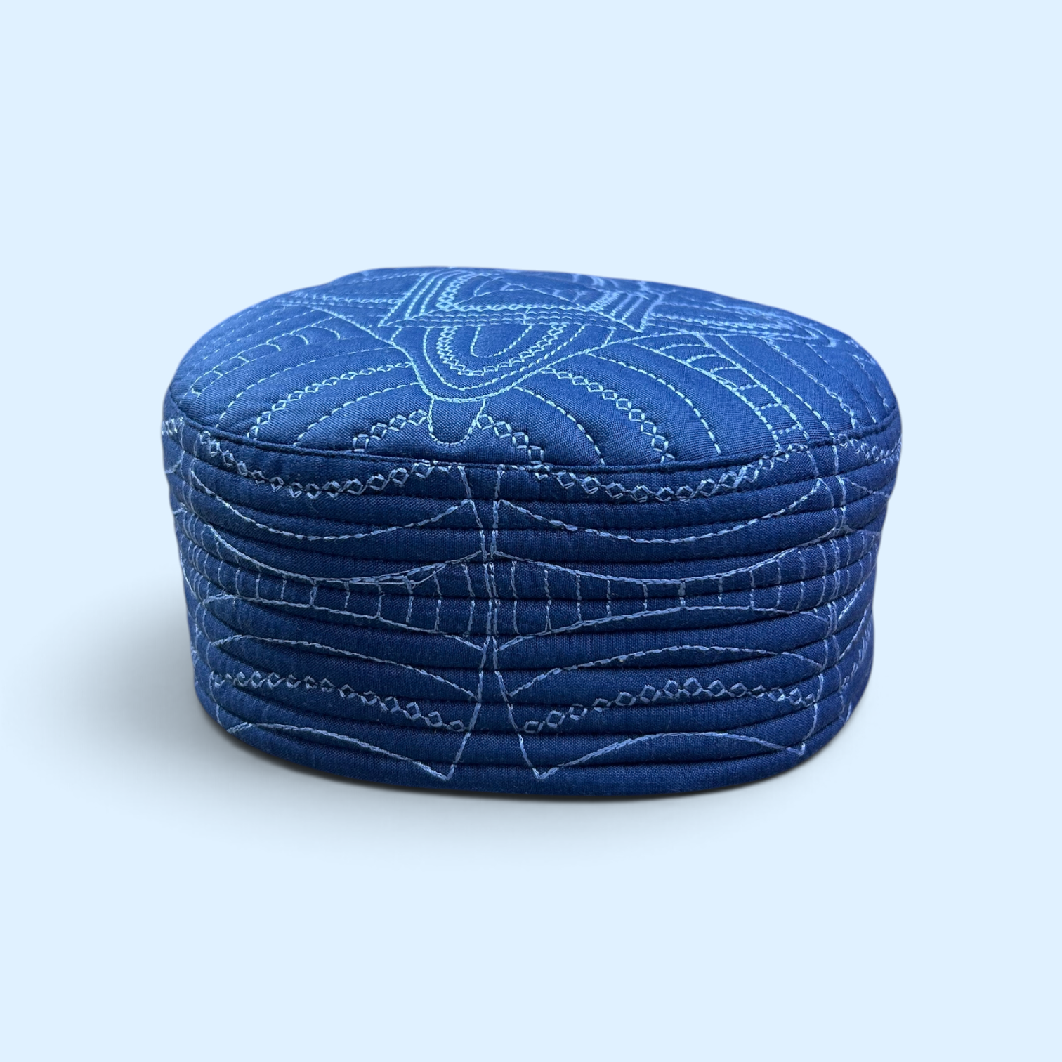 Original Pakistan Imported Geometric Kufi Cap_img_2