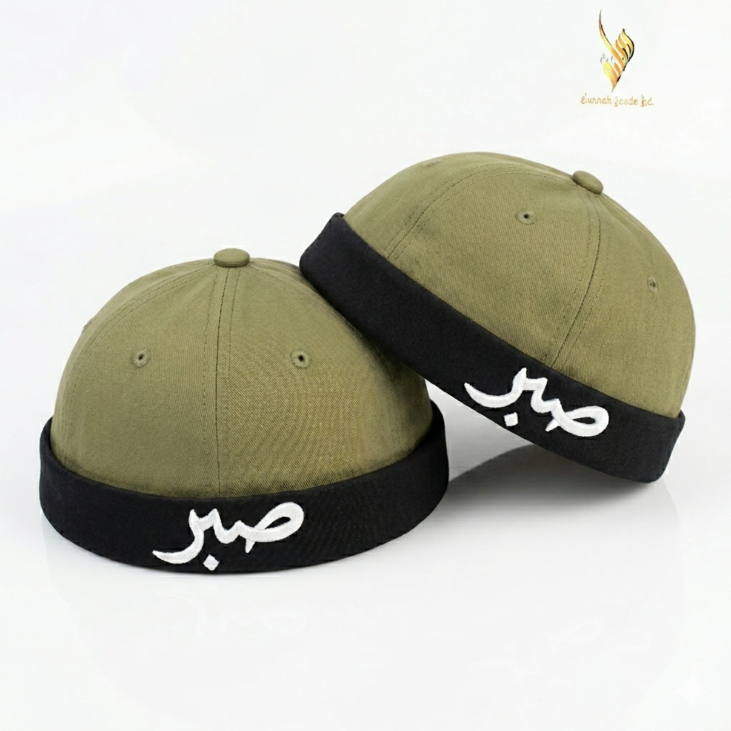 Arabic Calligraphy Embroidered sadr Docker Cap