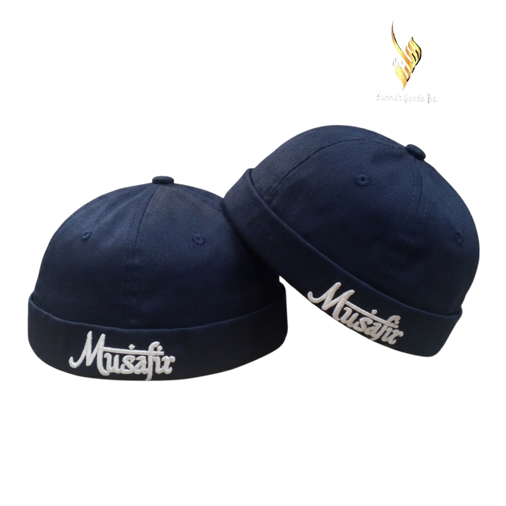 Musafir Embroidered Docker Cap