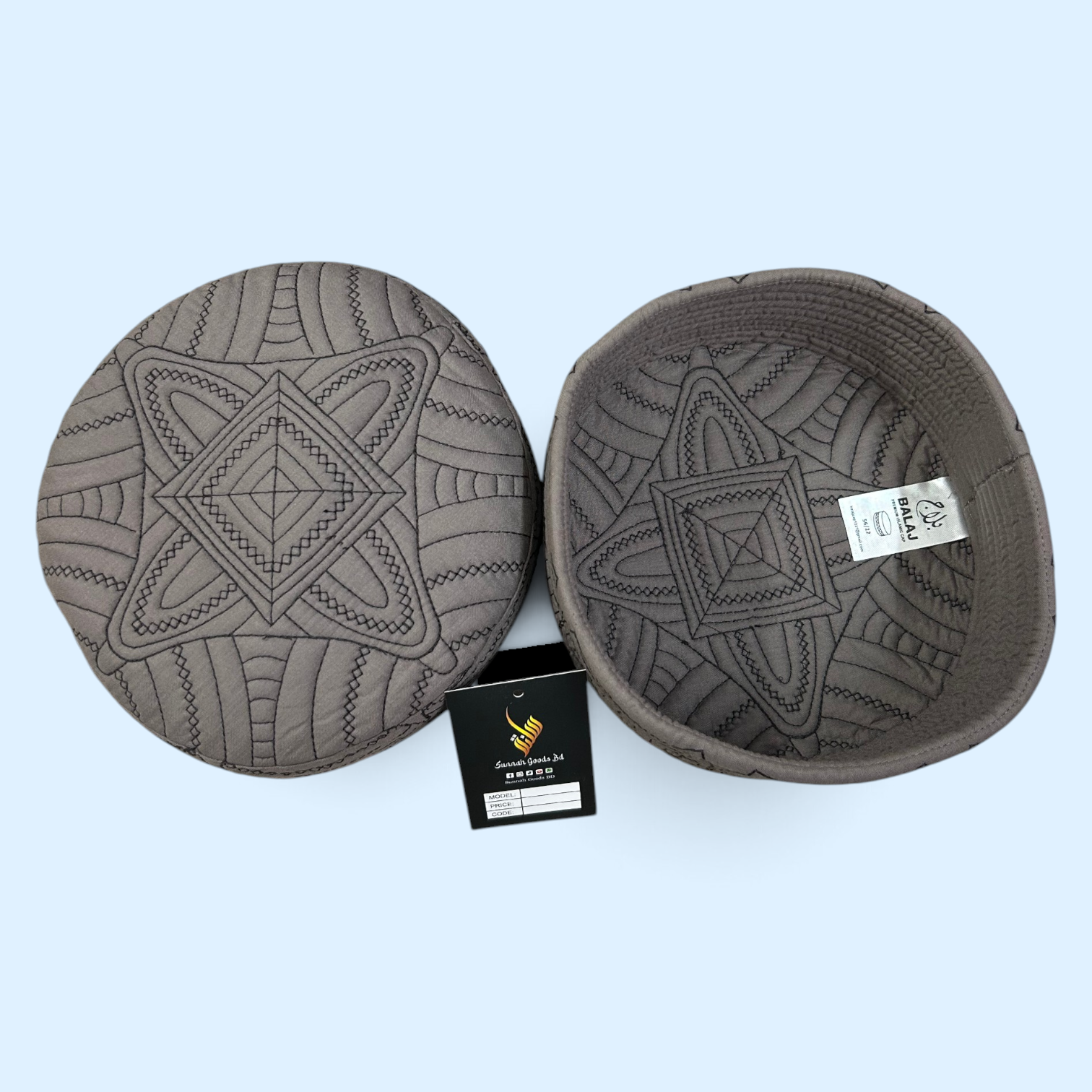 Original Pakistan Imported Geometric Kufi_img_4