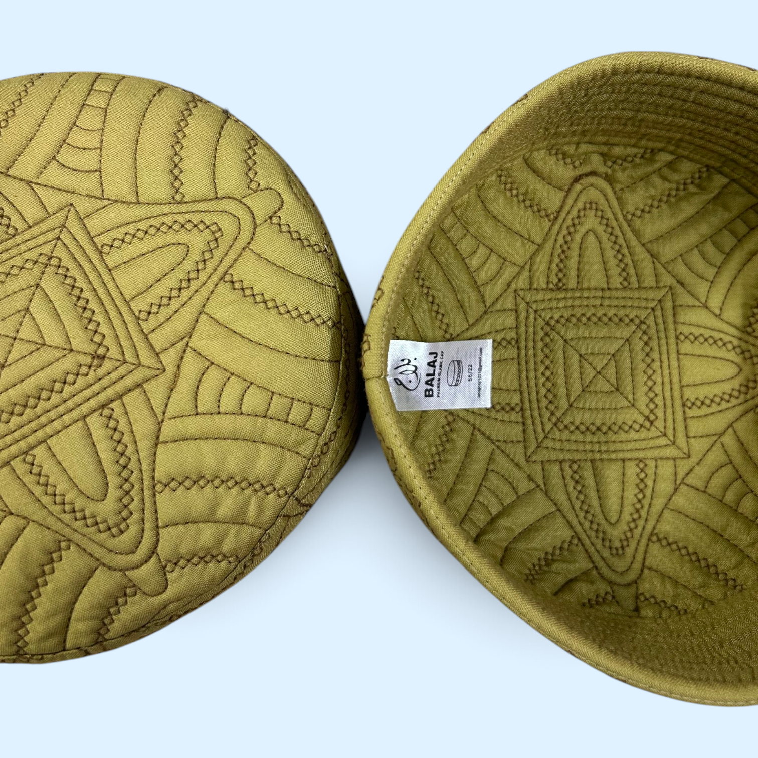 Original Pakistan Imported Geometric Kufi Cap_img_5