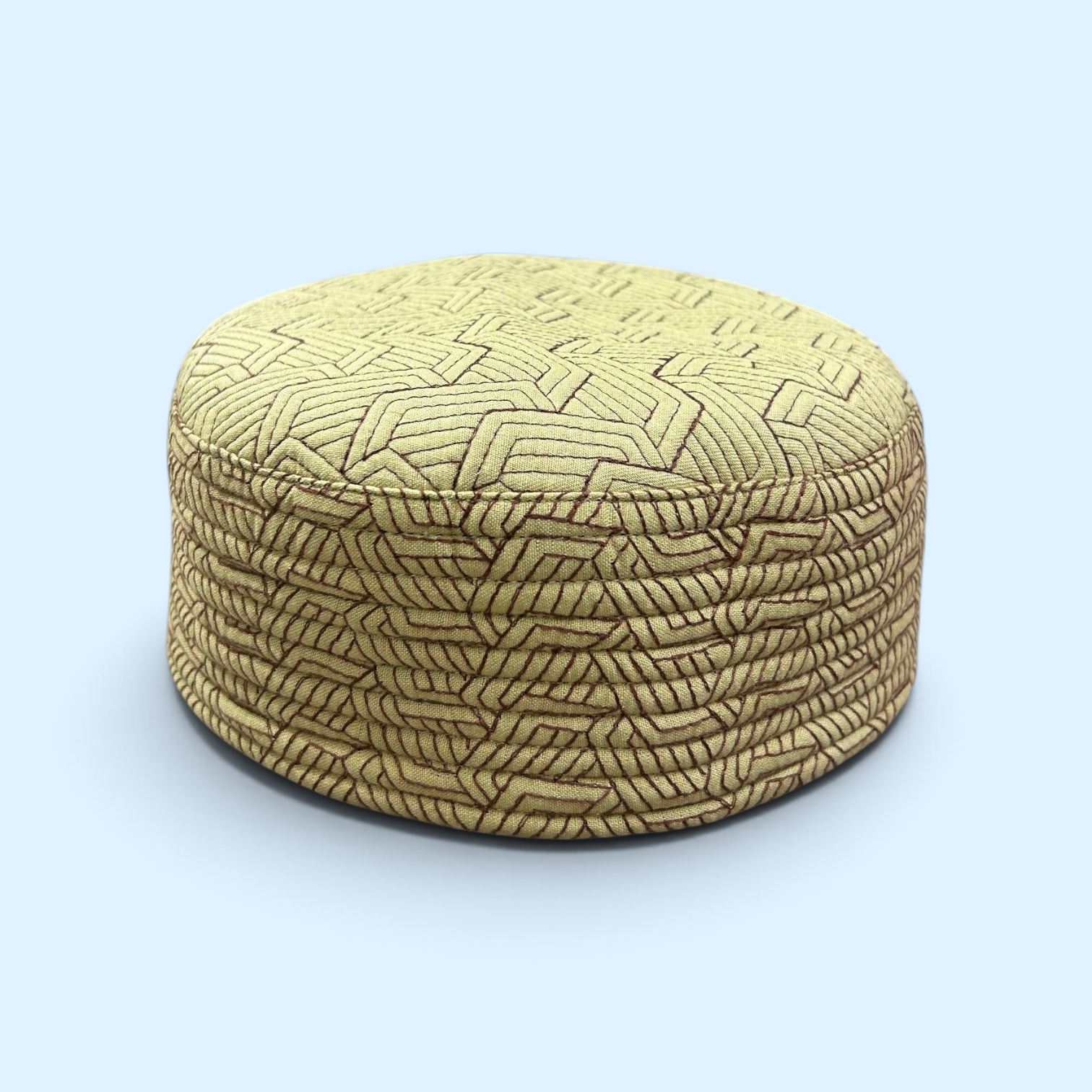 Original Pakistan Imported Geometric Kufi Cap_img_1