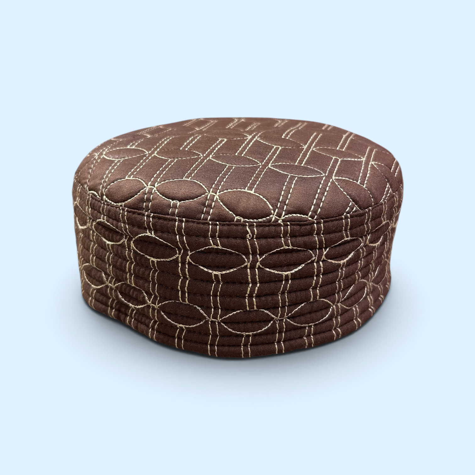 Original Pakistan Imported Geometric Kufi Cap_img_1