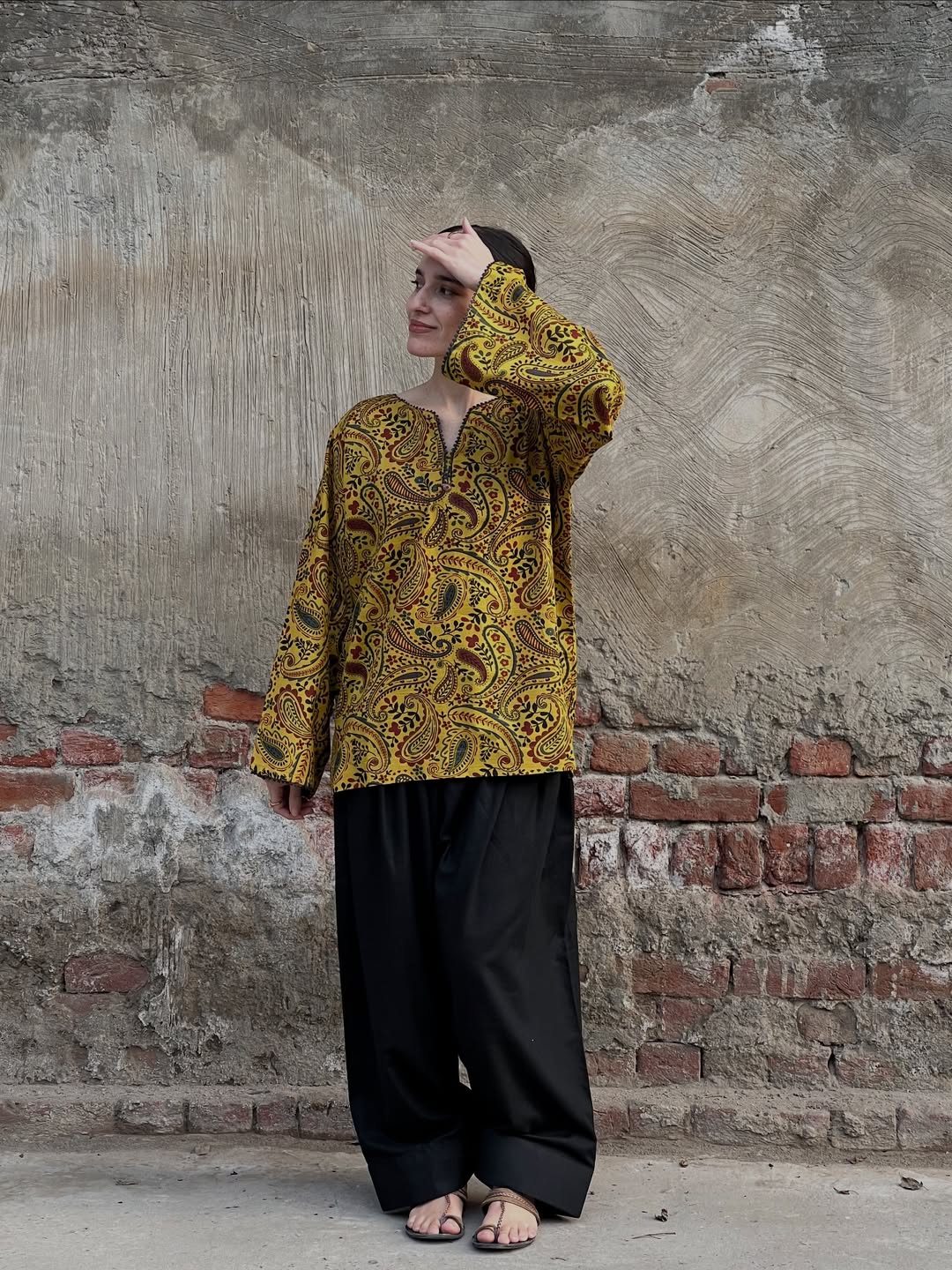 Tops Two Piece (Mustard) - Image 5