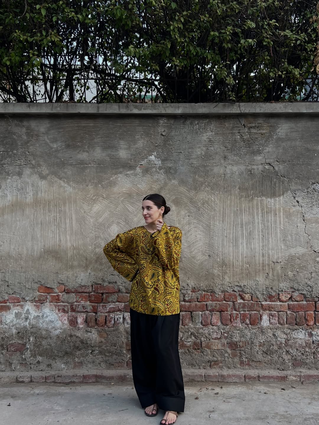 Tops Two Piece (Mustard) - Image 2
