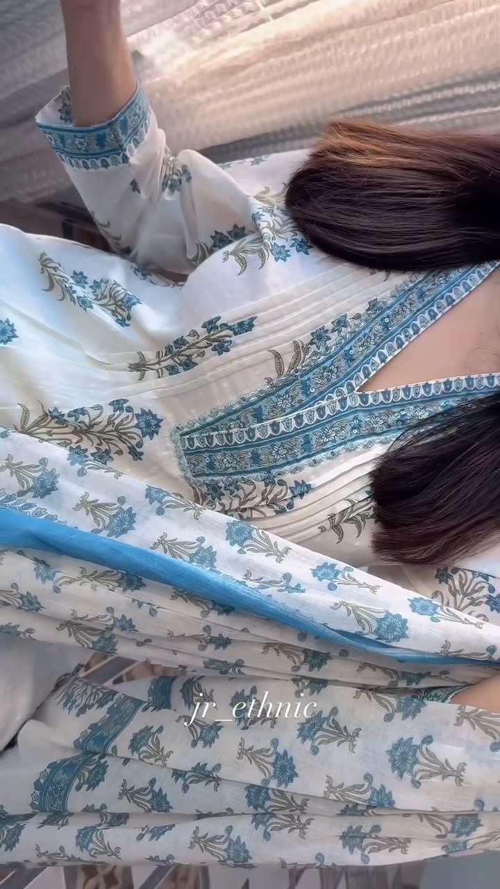 রেডিমেড সুতি থ্রি পিস 🌼 - Image 2