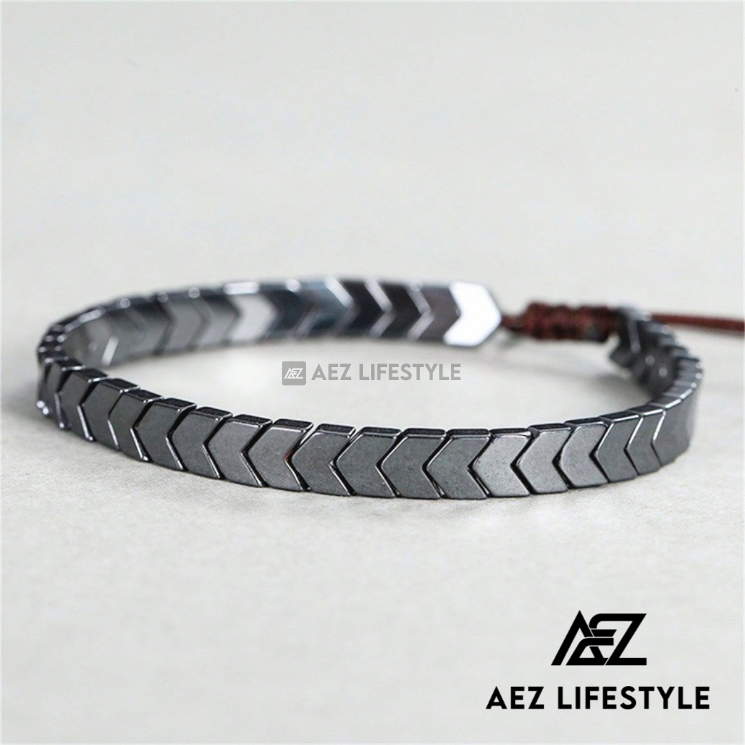 Midnight Arrow Hematite Bracelet