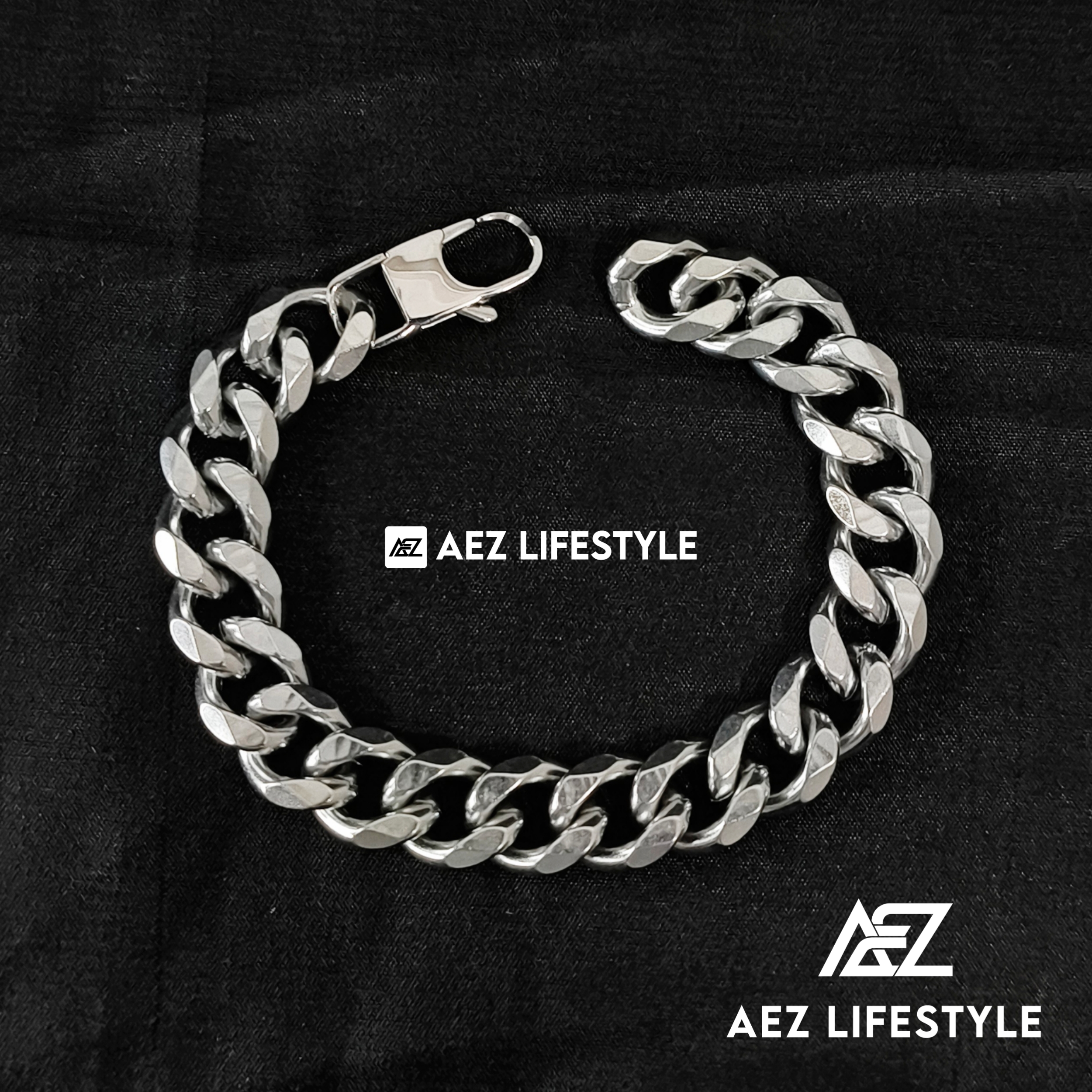 Titan Cuban Bracelet Silver Edition