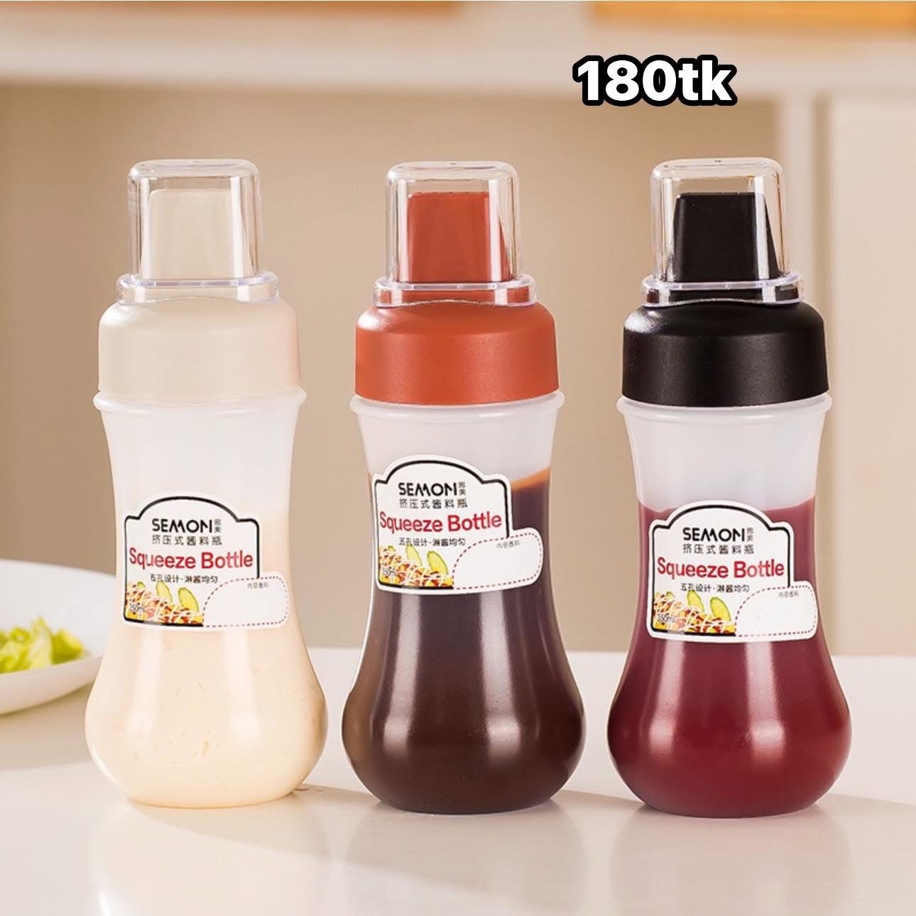 NS5147-squaze sauce bottole