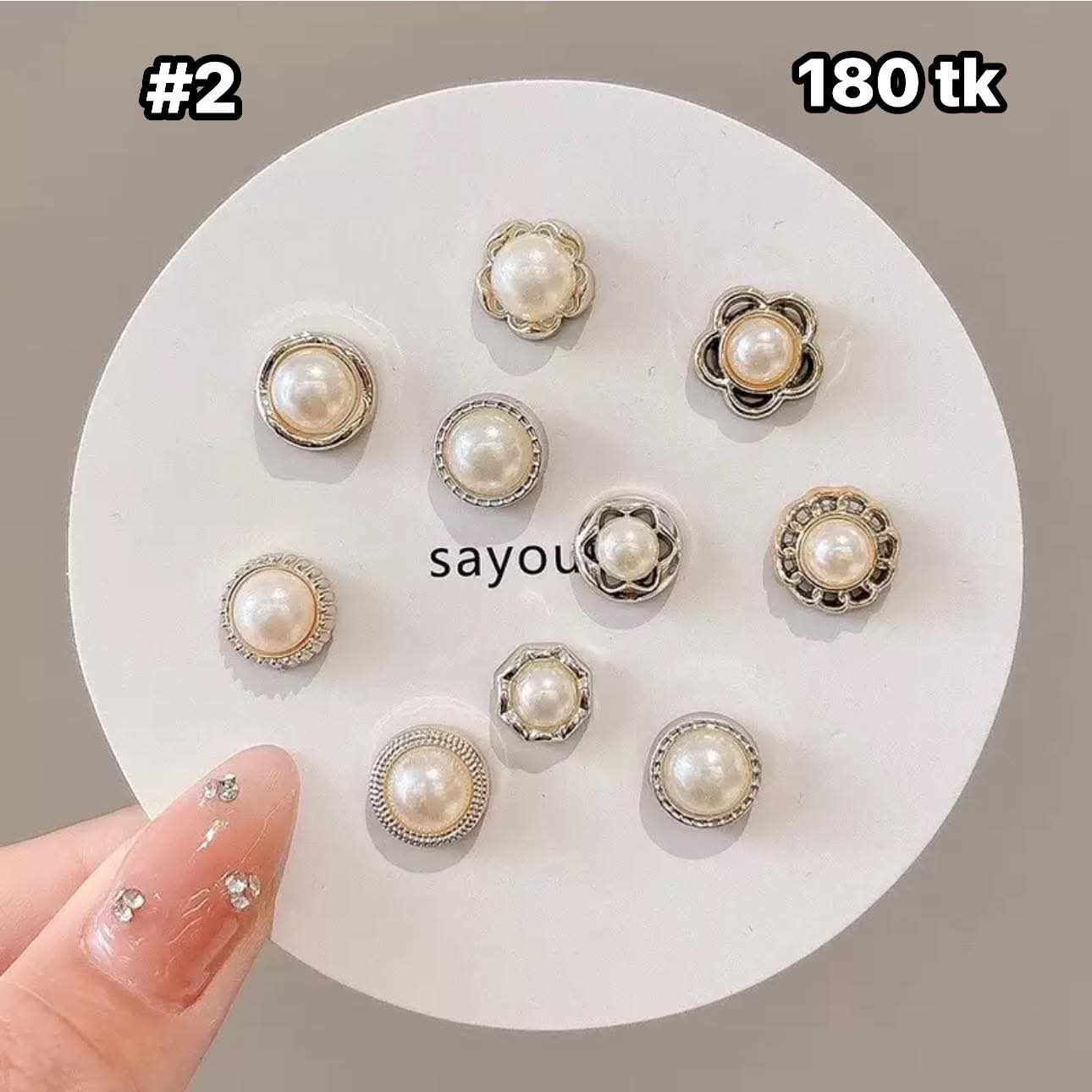 NS5021-Button Seam Free Brooch_img_1