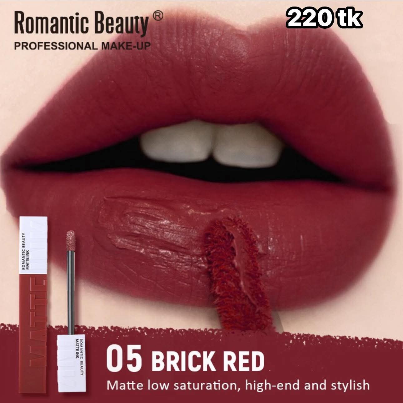 NS5024- Romantic Beauty Velvet Lipstick_img_5
