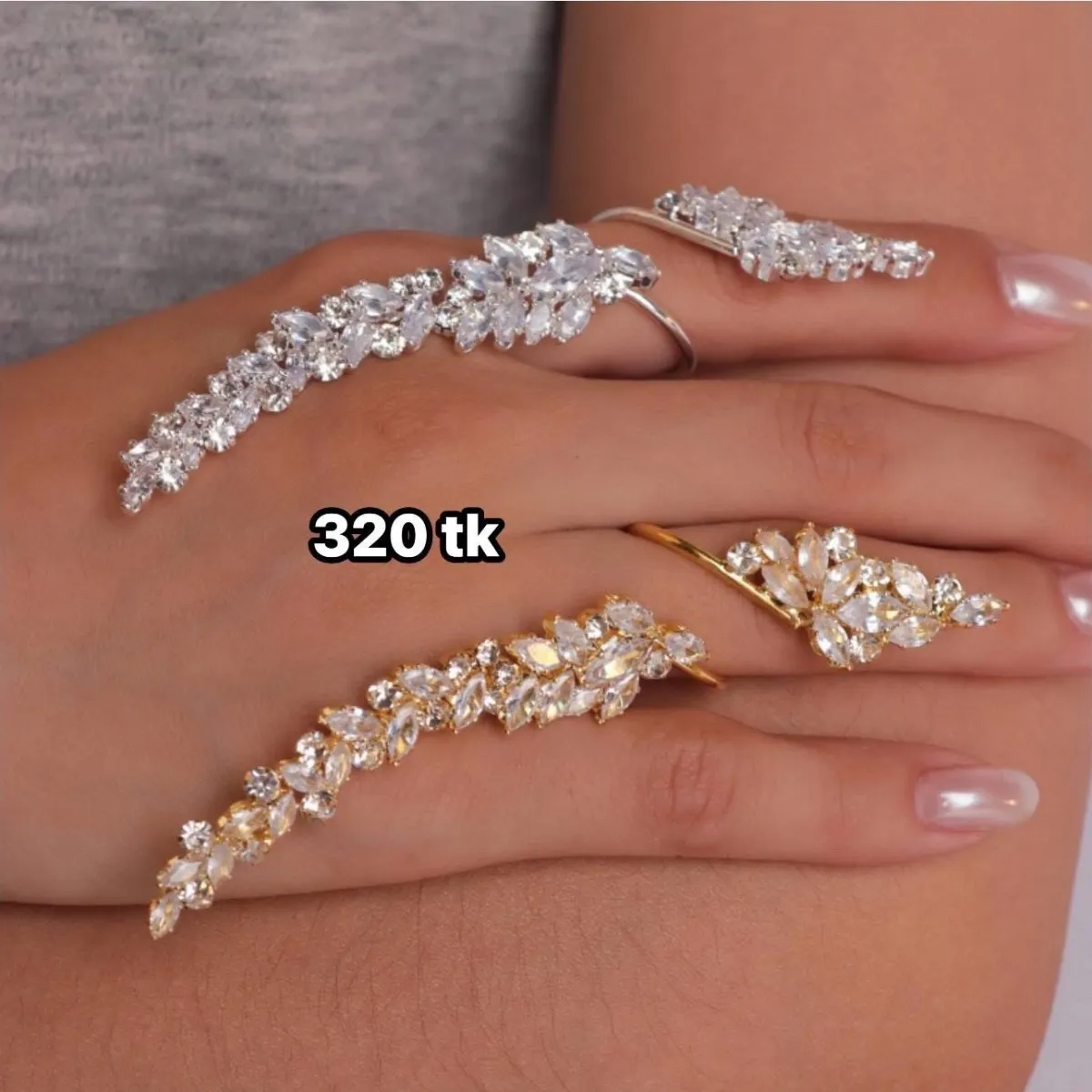 NS5151-leaf finger ring